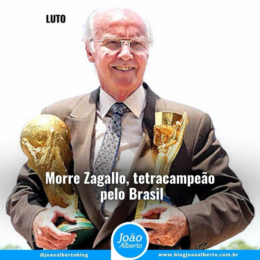 Morre A Lenda Do Futebol Brasileiro Mário Lobo Zagallo Aos 92 Anos